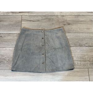 Forever 21 gray corduroy mini skirt size S
